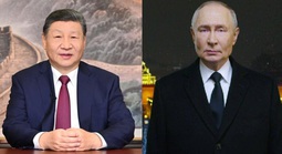 Thông điệp của chủ tịch Trung Quốc và tổng thống Nga cho năm 2026