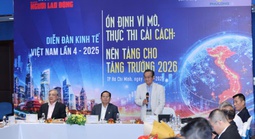 Diễn đàn kinh tế Việt Nam lần 4: Ổn định vĩ mô, thực thi cải cách