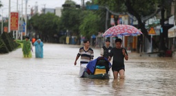 Lo lắng khi lũ lại dâng lên ở Khánh Hòa