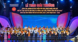 TP HCM trao 115 giải thưởng cho tác phẩm văn học, nghệ thuật, báo chí xuất sắc