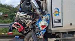 Hiện trường vụ tai nạn chết người trên đường cao tốc ở Đà Nẵng