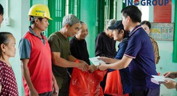Hành trình "ngược gió" về miền Trung: Tập đoàn INOGROUP trao yêu thương đến bà con vùng lũ