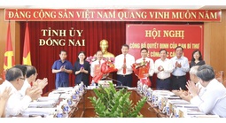 Công bố quyết định của Ban Bí thư về công tác cán bộ ở Đồng Nai