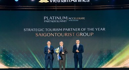 Saigontourist Group được vinh danh “Đối Tác Chiến Lược Du Lịch” của Vietnam Airlines