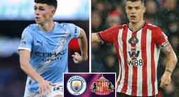 Soi tỉ số trận Manchester City - Sunderland: Khuất phục đội tân binh