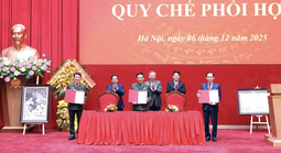 Bộ Quốc phòng, Bộ Công an và Bộ Ngoại giao ký Quy chế phối hợp