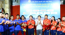 Tuyển quần vợt Việt Nam xuất quân dự SEA Games 33