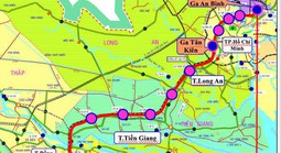 Đề xuất mở rộng tuyến đường sắt TPHCM - Cần Thơ đến Cà Mau