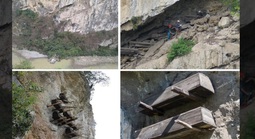 Bí ẩn quan tài treo ở Trung Quốc, Việt Nam dần hé lộ