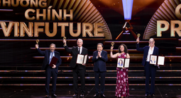 Các nhà khoa học nói gì sau khi nhận Giải thưởng Chính VinFuture 3 triệu USD?