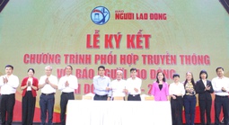 TPHCM: Phường Xuân Hòa - Báo Người Lao Động ký kết hợp tác truyền thông