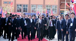 Khai trương cặp cửa khẩu quốc tế Tân Nam - Meun Chey