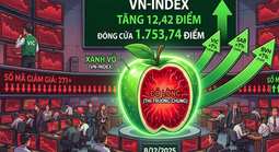 VN-Index vượt 1.750 điểm nhờ VIC tăng trần, danh mục nhà đầu tư vẫn "đỏ lửa"
