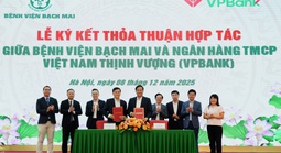 VPBank tài trợ 40 tỉ đồng cho Bệnh viện Bạch Mai, lan tỏa giá trị nhân văn