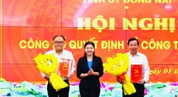 Phân công công tác Chủ tịch và 4 Phó Chủ tịch UBND tỉnh Đồng Nai