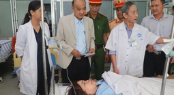 Tai nạn trên đường cao tốc 4 người chết: Lãnh đạo Đà Nẵng thăm hỏi các nạn nhân