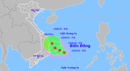 Sáng nay, ảnh hưởng của áp thấp nhiệt đới ở TP HCM thế nào?