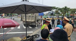 Hiện trường vụ tai nạn giao thông chết người tại Đà Nẵng