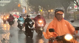 Thời tiết TP HCM hôm nay, 10-6: Mưa dông gia tăng
