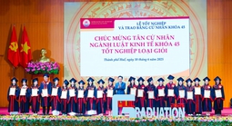 Xúc động lời nhắn của hiệu trưởng gởi sinh viên ngày lễ tốt nghiệp