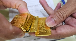 Giá vàng miếng SJC và vàng nhẫn "bất động"