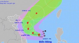 Bão số 1 mạnh cấp 8, giật cấp 10 trên Biển Đông, có thể mạnh thêm