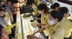 Giá vàng hôm nay,12-6: Vẫn trên đà tăng dù lạm phát Mỹ hạ nhiệt