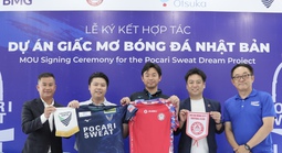 CLB TP HCM kết hợp với CLB J-League 2, ra mắt Dự án "Giấc mơ Bóng đá Nhật Bản"