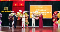 Quảng Ngãi có giám đốc Công an tỉnh 47 tuổi