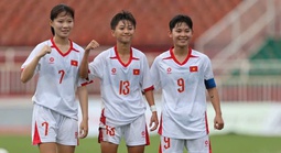 U19 nữ Việt Nam toàn thắng vòng bảng, ghi 16 bàn