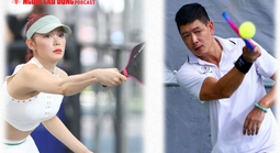 Nhiều nghệ sĩ tham gia giải Pickleball do Báo Người Lao Động tổ chức