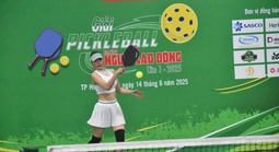 Giải Pickleball Báo Người Lao Động 2025: Tưng bừng khai mạc