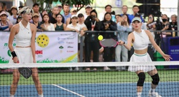 Sao Việt "đổ bộ" Giải Pickleball Báo Người Lao Động