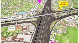 TP HCM sắp mở rộng đường cửa ngõ phía Tây lên 12 làn xe