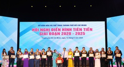 Tuyên dương gương điển hình tiên tiến trong ngành văn hóa thể thao TP HCM