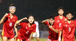 Thắng Indonesia 4 bàn trắng, U19 nữ Việt Nam gặp Thái Lan ở chung kết