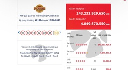 Vé số Vietlott tiếp tục có vé trúng giải Jackpot 2, giá trị hơn 4 tỉ đồng