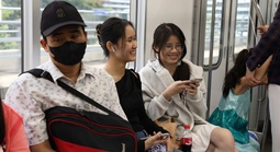 10 triệu người chọn metro số 1 làm phương tiện trong nửa năm qua