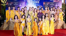 Dàn sao góp mặt trong bộ sưu tập của nhà thiết kế Vinh Quang