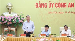 Tổng Bí thư Tô Lâm dự, chỉ đạo Hội nghị Đảng ủy 
Công an Trung ương