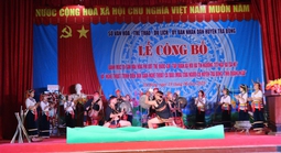 Công nhận 2 di sản văn hóa phi vật thể quốc gia