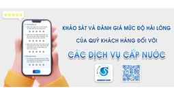 SAWACO triển khai khảo sát sự hài lòng của khách hàng đối với dịch vụ cấp nước