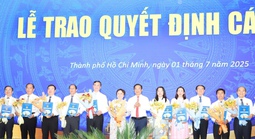 Danh sách 14 giám đốc và 137 phó giám đốc của 15 sở, ngành TP HCM sau hợp nhất