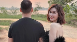 Diễn viên Hương Giang đăng ký kết hôn