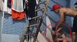 Vụ cô gái ôm con nhỏ bị đánh tới tấp: "Trung cá chép" đã bỏ trốn