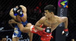 Võ sĩ bị đá dập gan, phải đi cấp cứu tại LION Championship