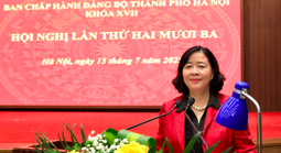 Hà Nội thống nhất phương hướng công tác nhân sự Đại hội đảng bộ lần thứ XVIII