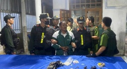 Khởi tố đối tượng dùng súng tự chế bắn trung tá công an