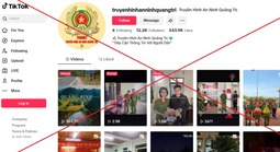 Sự thật trang Tiktok "Truyền hình An ninh Quảng Trị"