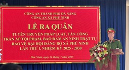 Công an xã ở Đà Nẵng "lập công" ngay sau lễ ra quân trấn áp tội phạm